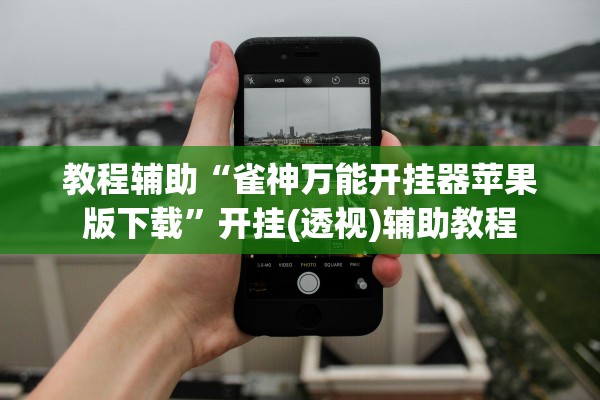 教程辅助“雀神万能开挂器苹果版下载”开挂(透视)辅助教程