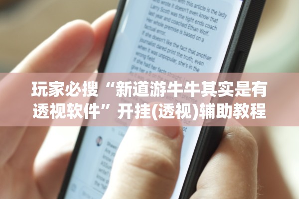 玩家必搜“新道游牛牛其实是有透视软件”开挂(透视)辅助教程