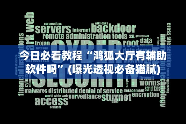 今日必看教程“鸿狐大厅有辅助软件吗”(曝光透视必备猫腻)