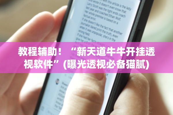 教程辅助！“新天道牛牛开挂透视软件	”(曝光透视必备猫腻)