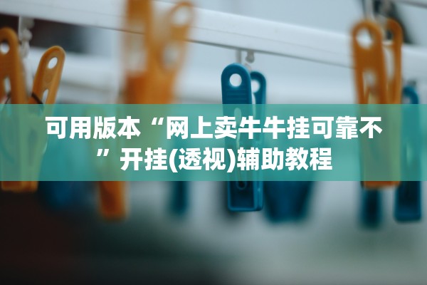 可用版本“网上卖牛牛挂可靠不”开挂(透视)辅助教程