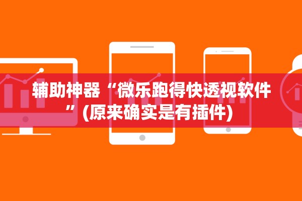辅助神器“微乐跑得快透视软件”(原来确实是有插件) 