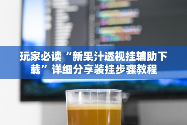 玩家必读“新果汁透视挂辅助下载”详细分享装挂步骤教程