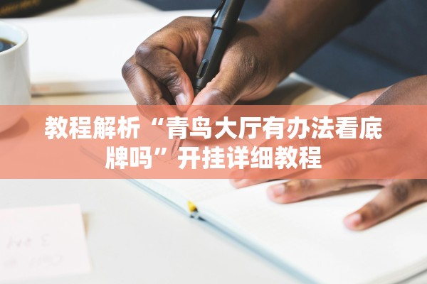 教程解析“青鸟大厅有办法看底牌吗”开挂详细教程