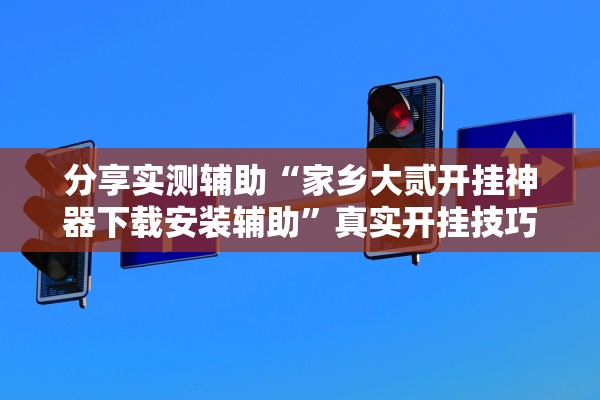 分享实测辅助“家乡大贰开挂神器下载安装辅助”真实开挂技巧分享