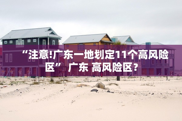 “注意!广东一地划定11个高风险区	” 广东 高风险区？