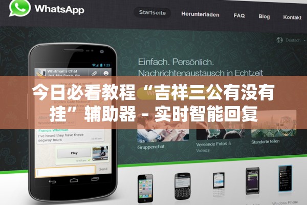 今日必看教程“吉祥三公有没有挂”辅助器 – 实时智能回复