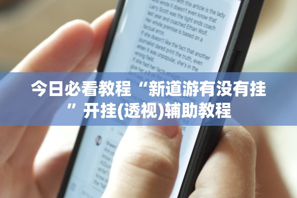 今日必看教程“新道游有没有挂”开挂(透视)辅助教程