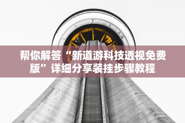帮你解答“新道游科技透视免费版”详细分享装挂步骤教程