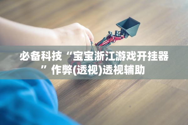 必备科技“宝宝浙江游戏开挂器”作弊(透视)透视辅助 