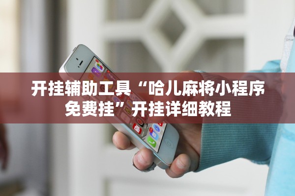 开挂辅助工具“哈儿麻将小程序免费挂”开挂详细教程