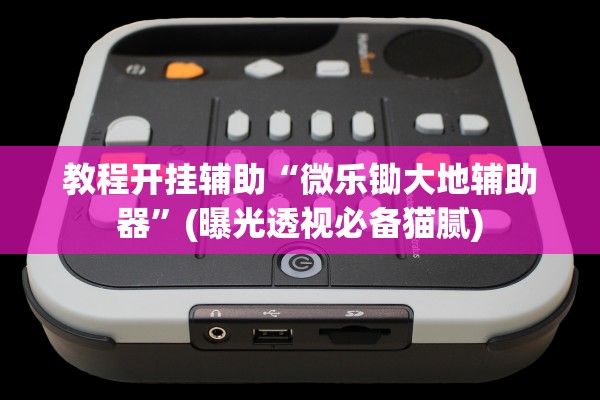 教程开挂辅助“微乐锄大地辅助器”(曝光透视必备猫腻)