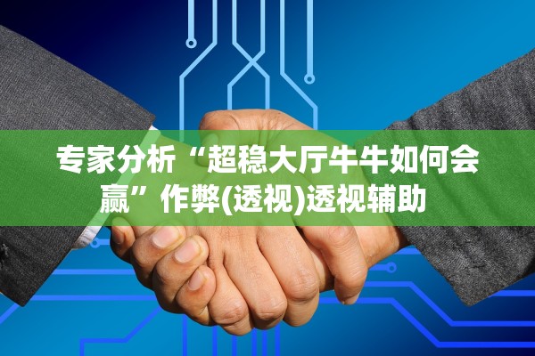 专家分析“超稳大厅牛牛如何会赢	”作弊(透视)透视辅助 
