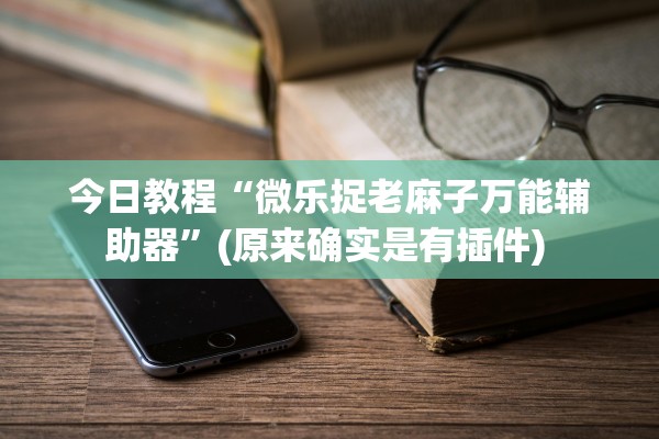 今日教程“微乐捉老麻子万能辅助器	”(原来确实是有插件) 