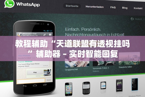 教程辅助“天道联盟有透视挂吗”辅助器 – 实时智能回复