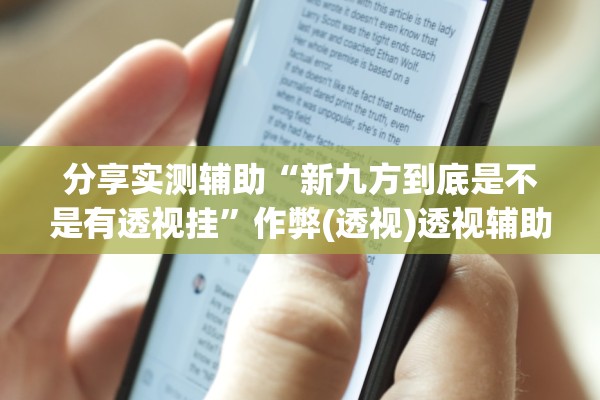 分享实测辅助“新九方到底是不是有透视挂”作弊(透视)透视辅助 