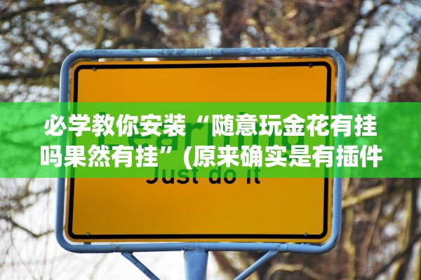 必学教你安装“随意玩金花有挂吗果然有挂”(原来确实是有插件) 