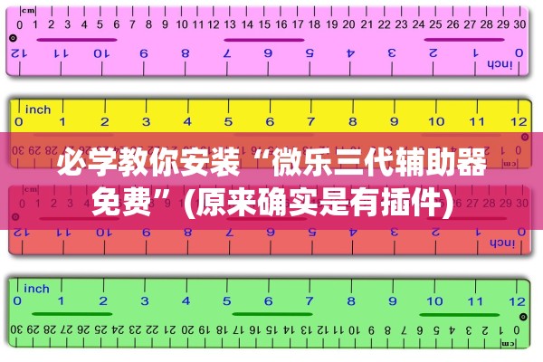 必学教你安装“微乐三代辅助器免费”(原来确实是有插件)