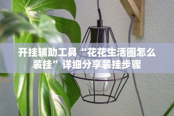 开挂辅助工具“花花生活圈怎么装挂”详细分享装挂步骤