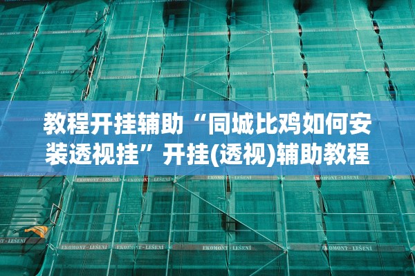 教程开挂辅助“同城比鸡如何安装透视挂	”开挂(透视)辅助教程