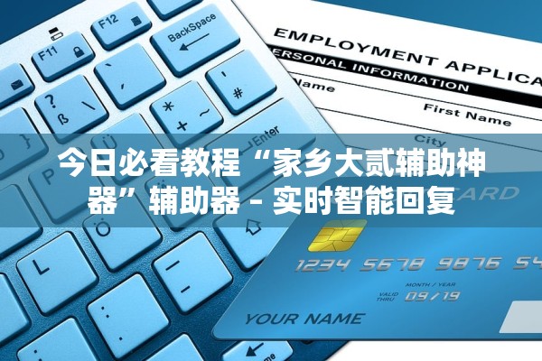 今日必看教程“家乡大贰辅助神器”辅助器 – 实时智能回复