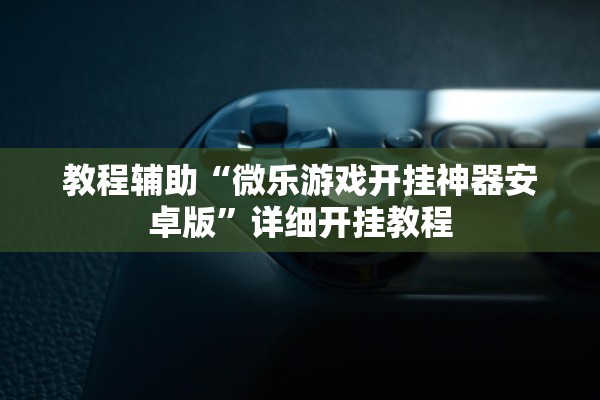 教程辅助“微乐游戏开挂神器安卓版”详细开挂教程