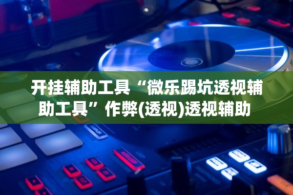 开挂辅助工具“微乐踢坑透视辅助工具”作弊(透视)透视辅助 