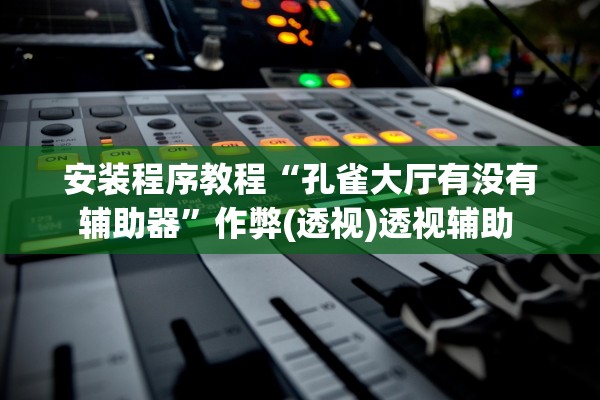 安装程序教程“孔雀大厅有没有辅助器	”作弊(透视)透视辅助 