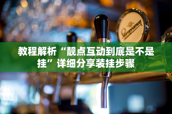 教程解析“靓点互动到底是不是挂”详细分享装挂步骤