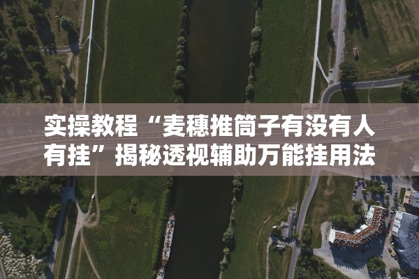 实操教程“麦穗推筒子有没有人有挂	”揭秘透视辅助万能挂用法