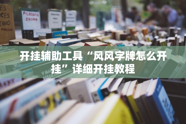 开挂辅助工具“风风字牌怎么开挂”详细开挂教程