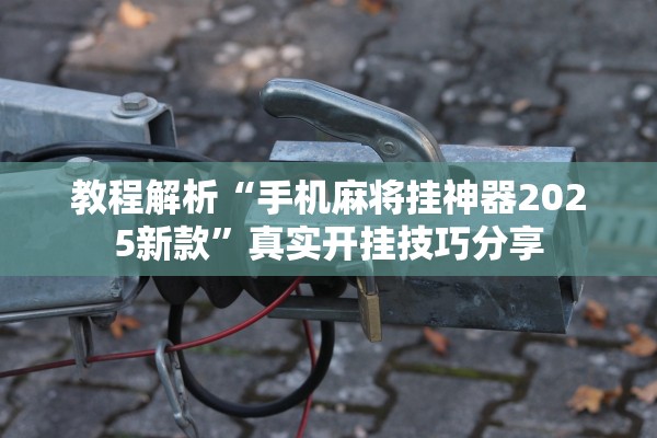 教程解析“手机麻将挂神器2025新款”真实开挂技巧分享