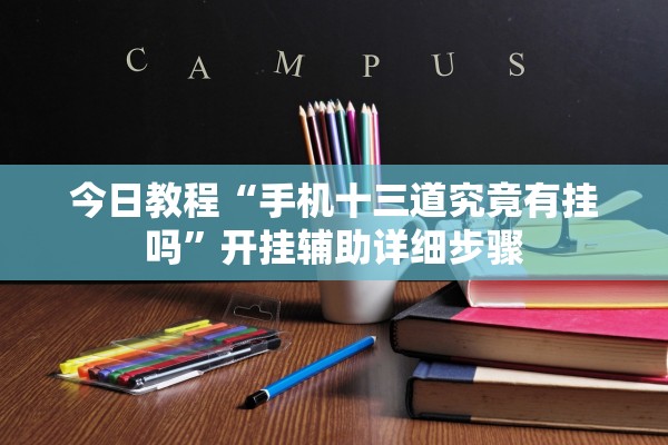 今日教程“手机十三道究竟有挂吗”开挂辅助详细步骤