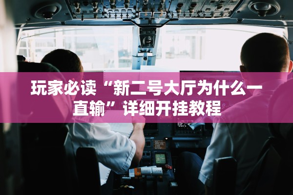 玩家必读“新二号大厅为什么一直输”详细开挂教程