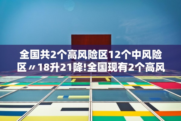 全国共2个高风险区12个中风险区〃18升21降!全国现有2个高风险地区77个中风险地区