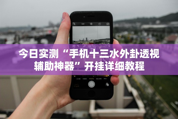 今日实测“手机十三水外卦透视辅助神器”开挂详细教程