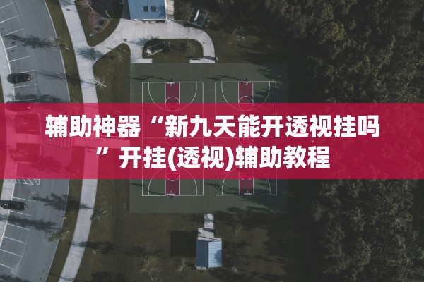 辅助神器“新九天能开透视挂吗”开挂(透视)辅助教程
