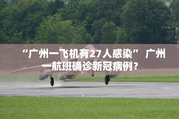 “广州一飞机有27人感染” 广州一航班确诊新冠病例？
