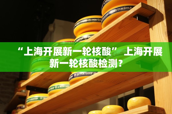 “上海开展新一轮核酸” 上海开展新一轮核酸检测？