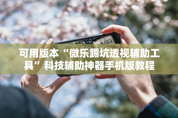 可用版本“微乐踢坑透视辅助工具”科技辅助神器手机版教程