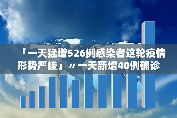 「一天猛增526例感染者这轮疫情形势严峻」〃一天新增40例确诊