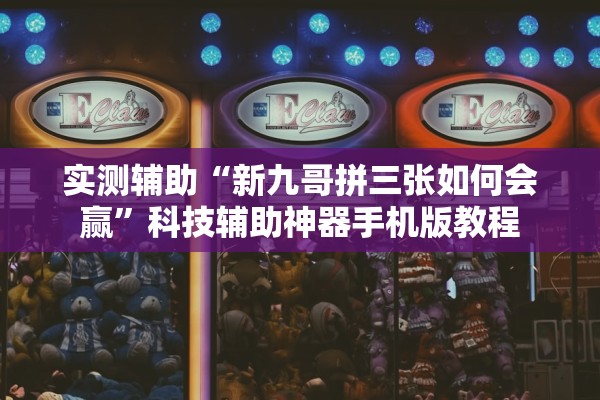 实测辅助“新九哥拼三张如何会赢”科技辅助神器手机版教程