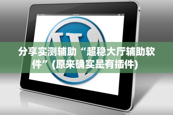 分享实测辅助“超稳大厅辅助软件”(原来确实是有插件) 