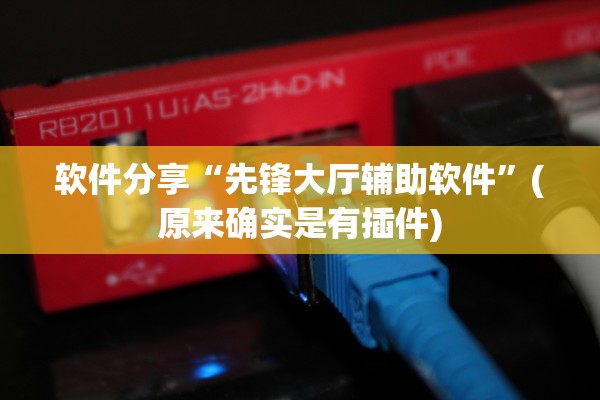 软件分享“先锋大厅辅助软件	”(原来确实是有插件)