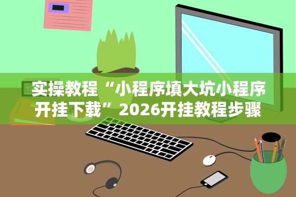 实操教程“小程序填大坑小程序开挂下载”2026开挂教程步骤