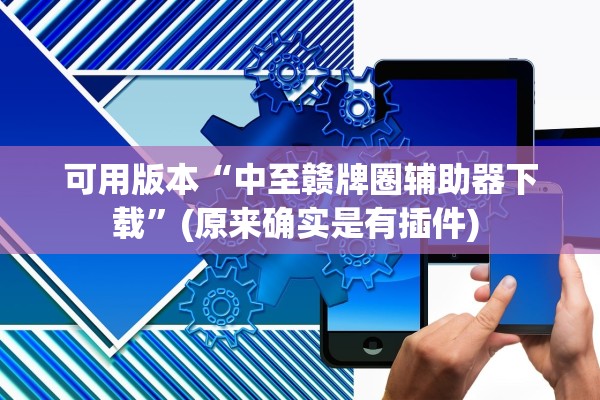 可用版本“中至赣牌圈辅助器下载”(原来确实是有插件) 