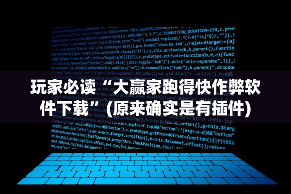 玩家必读“大赢家跑得快作弊软件下载”(原来确实是有插件)