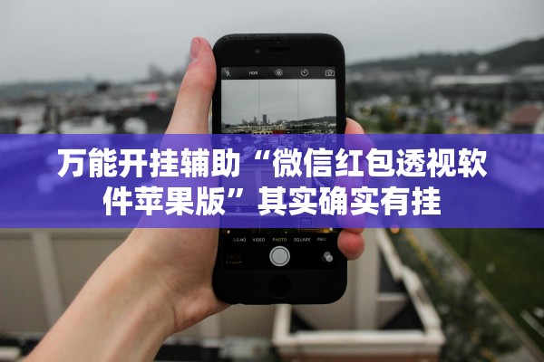 万能开挂辅助“微信红包透视软件苹果版”其实确实有挂
