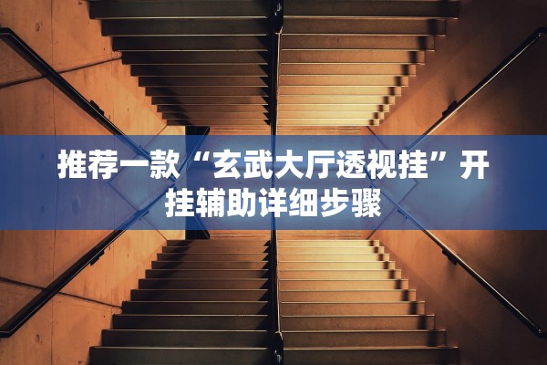 推荐一款“玄武大厅透视挂”开挂辅助详细步骤