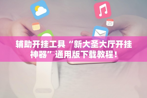 辅助开挂工具“新大圣大厅开挂神器”通用版下载教程！